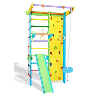 Спорткомплекс Комбі із скалодромом кольоровий ПК 